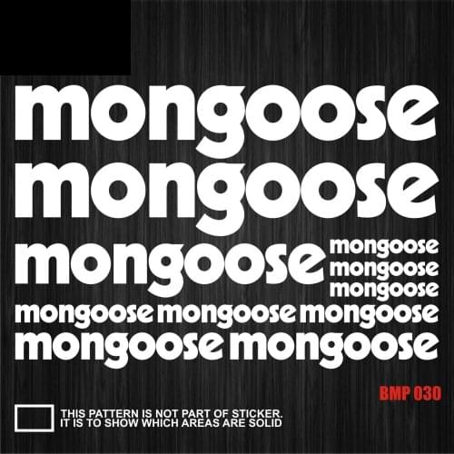 Road Bike Mountain Bike Bicycle Frame Stickers MTB Track Bike TT Bike Fat Bike Decal Reflective Stickers for MONGO0SE-stickers