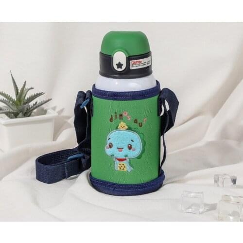 500ml Baby Animal Feeding Cup Stainless Steel Milk Thermos for Children Insulated hot water Bottle leak-poof thermal Cup