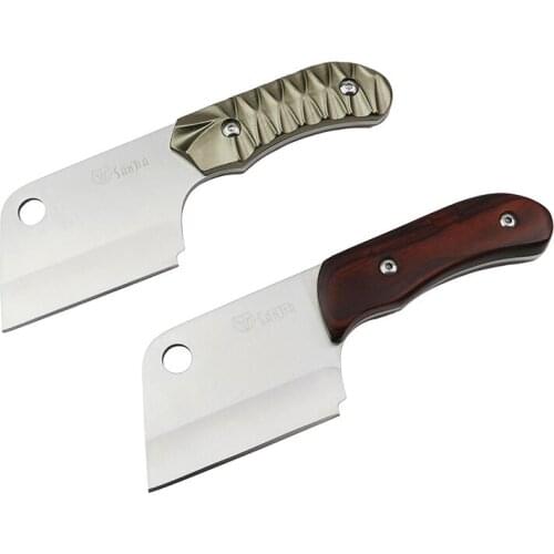 Outdoor knives knife Mini kitchen knife Fruit Knife Stainless Steel Cooking Knives Camping High Carbon Steel Fixed Blade Knife