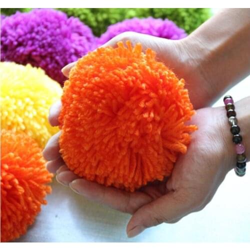 Knitting Wool Pompom Ball Hats Caps Wool Ball DIY Collar Ball Shoes Hats Bags Gloves Balls