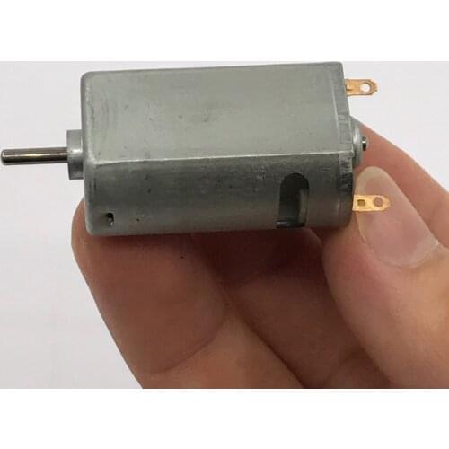 DC 3V~6V 25500RPM High Speed Carbon Brush Strong Magnetic FK-180SH Mini 180 Motor with Cooling Hole for Aircraft Hobby Toy Model