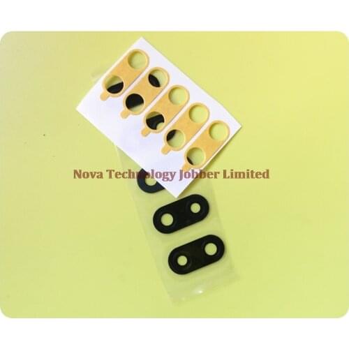 Wyieno 2Pcs/Lot Mate10Lite Real Camera Glass Lens For Huawei Mate 10 Lite Back Rear Camera Lens With Glue Tracking