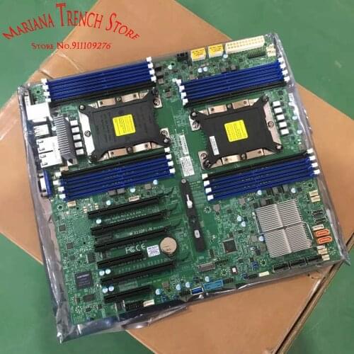X11DPi-N for Supermicro Server Workstation Motherboard C621 Dual LAN with 1GbE LAN with X722