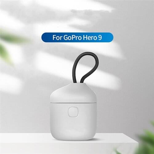 Micro-B USB 2.0 Storage Charging Case Charging Box Charger for Gopro Hero 9 Camera Accessories