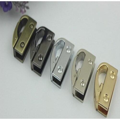 10pcs/lot 5 kind color DIY manual bag hook package chain handbags luggage hardware accessories