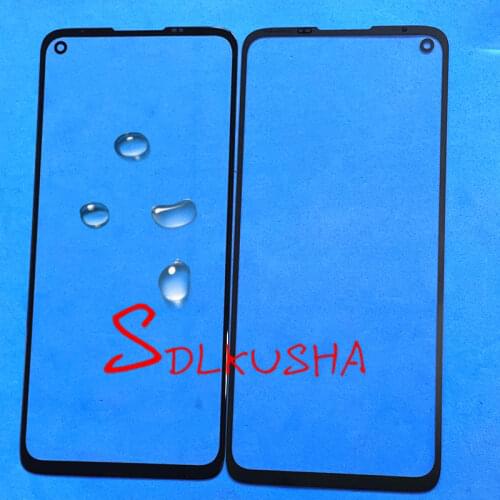 10Pcs Front Outer Screen Glass Lens Replacement Touch Screen LCD Cover For Motorola Moto G9 Plus XT2087 G9Plus
