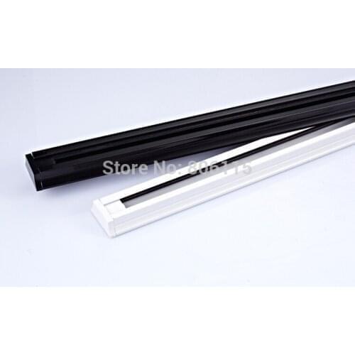 2 wires 1M Rail , Connector Aluminum rail for track light Connectors for rail