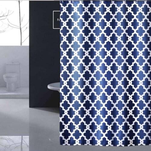 30Shower Curtain 72 x 72 inch Anti Bacterial Waterproof Personality Polyester Fabric Bathroom 1urtain D50