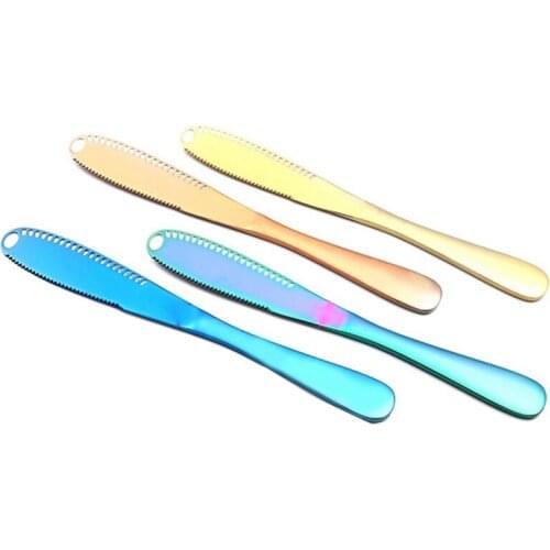4Pcs Stainless Steel Butter Knife Cheese Dessert Jam Cream Knife Utensil Cutlery Dessert Tools Breakfast Tool
