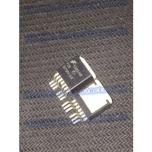 5PCS/LOT FDI075N15A TO263-7 N-Channel PowerTrench MOSFET