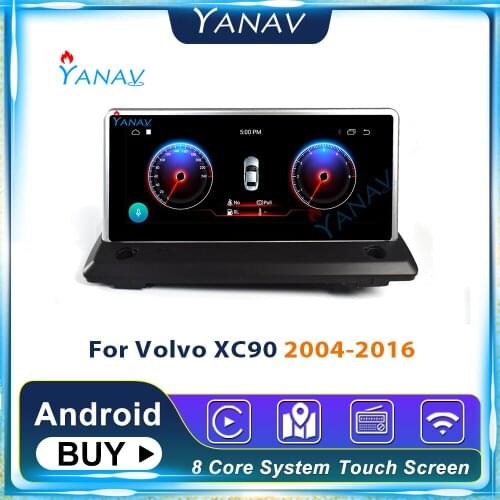 Car stereo Car GPS navigation Car radio audio player for-Volvo XC90 2004-2016 car multimedia video player system auto Android HD