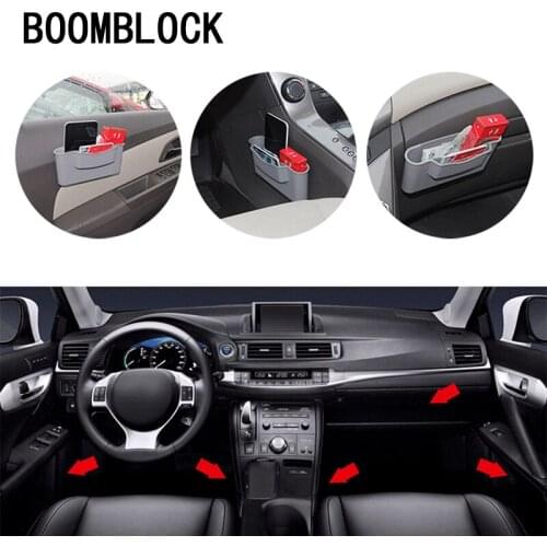 BOOMBLOCK 1pcs Car-styling Phone Holder Carrying Bag For Opel Astra H G J Volvo S60 V70 XC90 Citroen C5 C4 C3 Subaru Forester