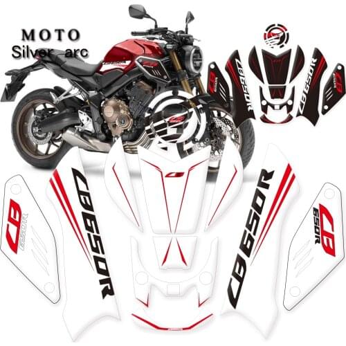 For HONDA CB650R CB 650R 2019 print+ Glue making New Color Type Motorcycle Slip Resistant Tank Pad Sticker Protection Stickers