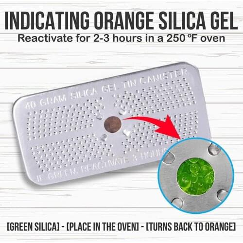 Hot Sale Silica Gel Dehumidifier Reusable Indicating Desiccant Canisters Moisture-proof Box In-car Supplies Dropshipping