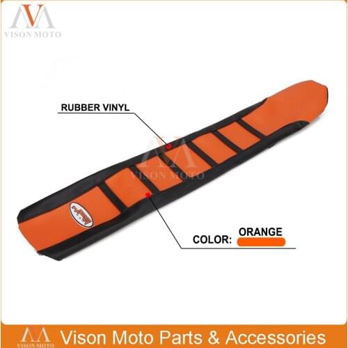 Gripper Soft Seat Cover For KTM SX EXC XC XCW SXF 85 105 125 150 200 250 300 350 450 500 525 Enduro Motorcycle Dirt Pit Bike