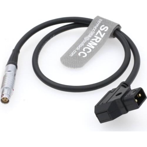 D-tap to Fischer 3 Pin Female Power Cable for ARRI UMC-4 WVR-1 WVT-1