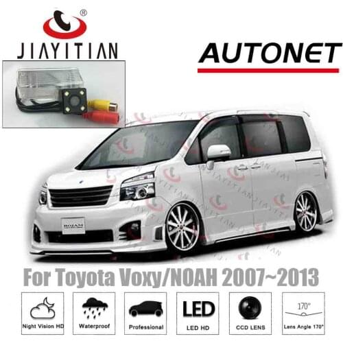 JIAYITIAN rear view camera For Toyota Voxy II Noah 2007~2013/CCD Night Vision Backup Camera license plate camera Reverse Camera