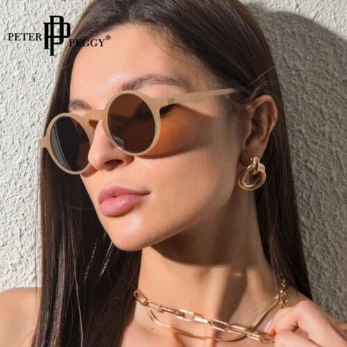 Round Sunglasses Women Vintage Fashion Sunglasses For Men Luxury Designer Sunglasses For Female Gafas De Sol Mujer