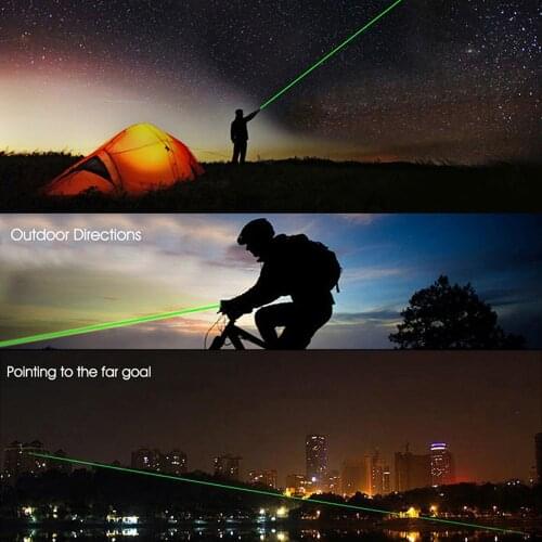 Outdoor Directions Green Laser Sight Pointer 5MW High Power Green Blue Red Dot Laser Light Pen Powerful Laser Meter Green Laser