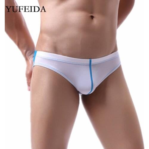 New Fashion Sexy Men Underwear Briefs Breathable Underpants Mens Briefs Sexy Bikini Gay Swimwear Nightwear Slip Homme Panties