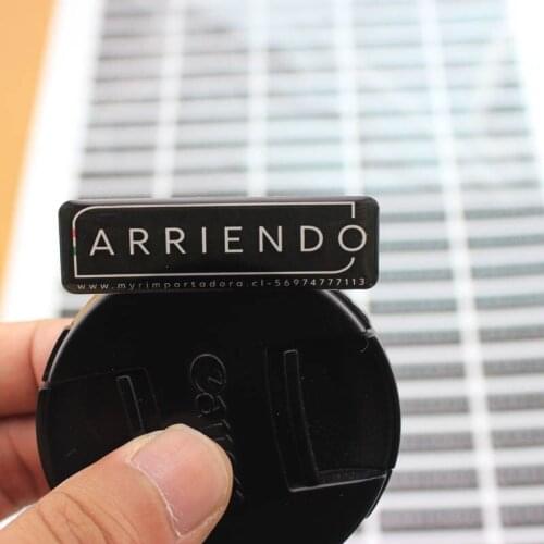 Single Sheet Small Oval Glitter Epoxy Sticker