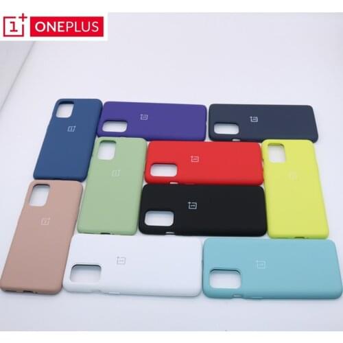 Oneplus 6 6T 7 Case Original Official Silicone Soft Ultrathin Shockproof Full Protective Cover Oneplus One Plus 7 7T Pro Case