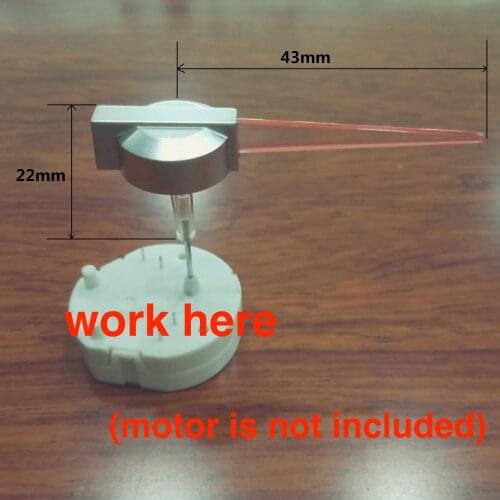 1pc 43mm plastic for Various car, motorcycle, ship instrument pointer, tachometer, oil gauge, odometer cluster