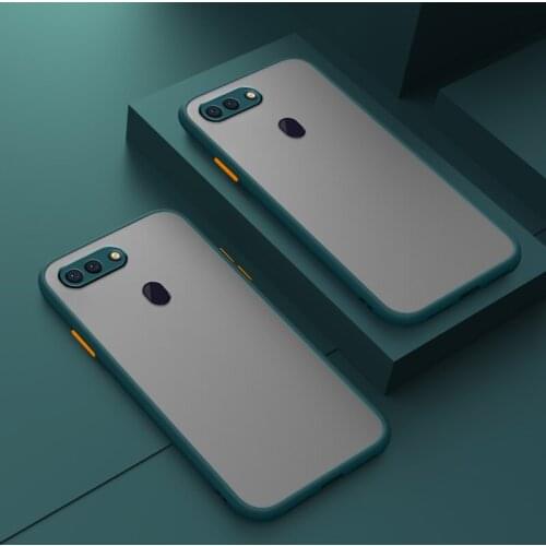 Shockproof Armor Matte Phone Case for OPPO R15 Pro Funda R11 R11S R17 Frosted Translucent R15Pro Skin Feel Hard PC Bumper Cover