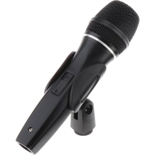 Wired Dynamic Karaoke Microphone Metal Handheld Mic for Singing Speech MF-4