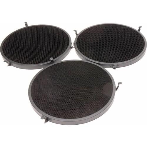 3PCS/SET For Broncolor 20 40 60 Degree Honeycomb Grid Set for P70 Reflector NEW ARRIVAL