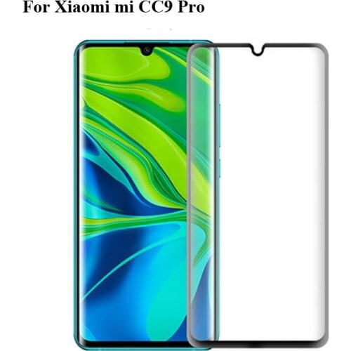 2PCS For Xiaomi mi CC9 Pro Glass Tempered Full Cover Tempered Glass Film Screen Protector For Xiaomi mi CC 9 Pro Flim CC9Pro