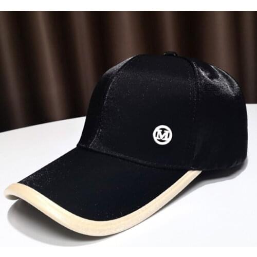 Hat For Women Mercerized Satin Baseball Cap Snapback Bone High Quality Cap Womens Outdoor Sports Sun Hat Casquette