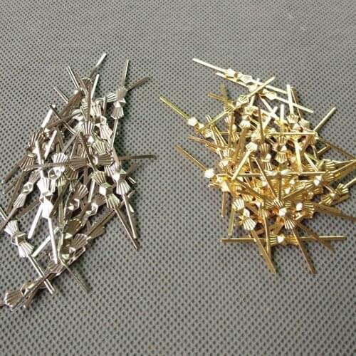 300pcs 33MM Chrome/Golden crystal butterfly buckles connector for chandelier beads fitting connectors, metal connectors