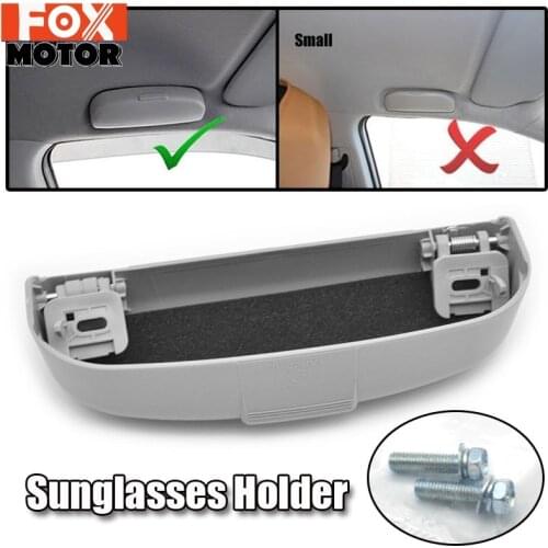 Car Styling Accessories Refit Sunglasses Holder Glasses Storage Box Case For Mitsubishi ASX Lancer Outlander Challenger Nativa