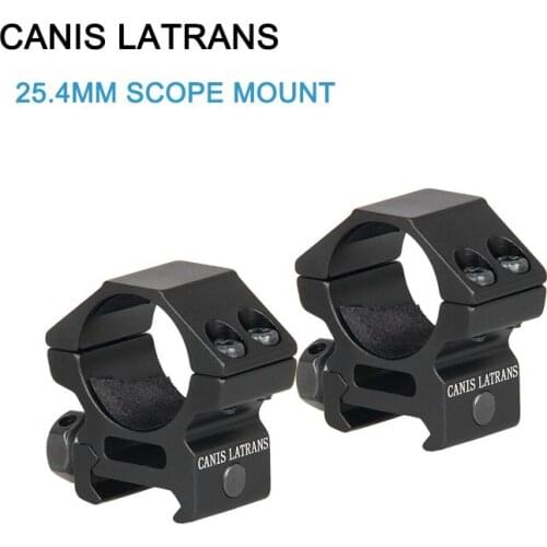 Canis Latrans tactical airguns airsoft scope mounts 25.4mm air rifle scope mount for Rail 21.2mm GZ24-0155