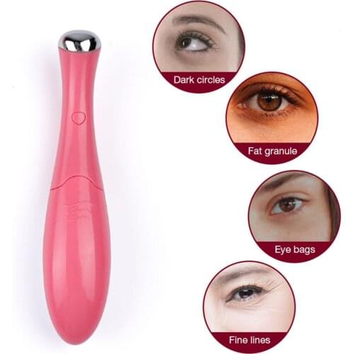 Electric Eye Massager Anti-Bag Anti-Wrinkle Facial Care Massage Device Tools Face Magic Stick Anti Bag Pouch Wrinkle