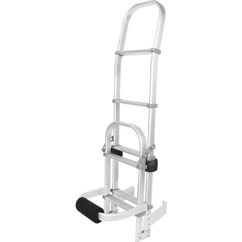 IRV--High Quality Exterior Folding Ladder Aluminium Rear Climbing Outdoor Ladder RV Rear Ladder