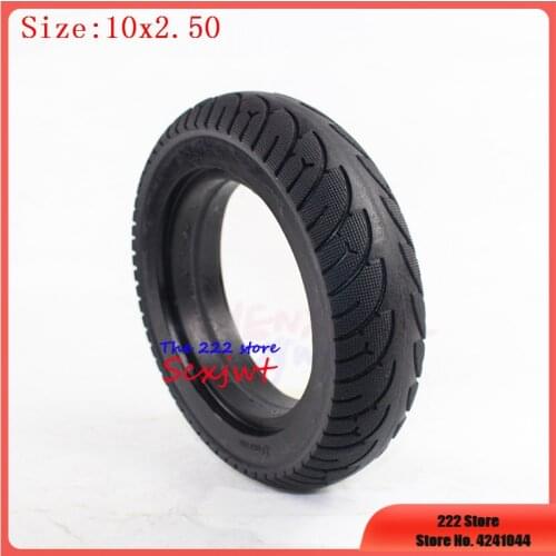 10 Inch Electric Scooter Wheel Tire 10x2.50 Solid Tires Tubeless Tyres for Electric Scooter Balancing Self Smart Balance