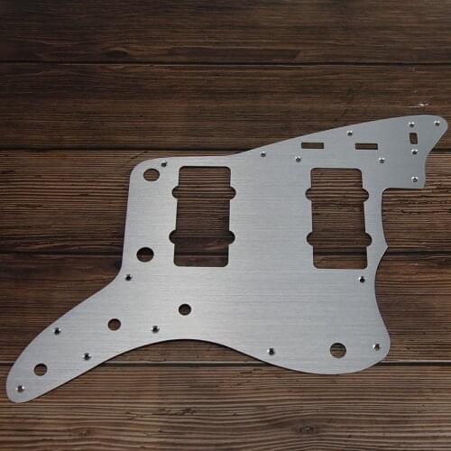 NEW Aluminum Metal Anodized Pickguard Vintage Jazzmaster Style Guitar Pick Guard Scratch Plate & Screws Guitar Parts