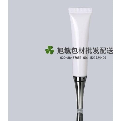 Capacity 10ml 50pcs/lot factory wholesale high quality silver soft tube,cosmetic tube Lip gloss tube