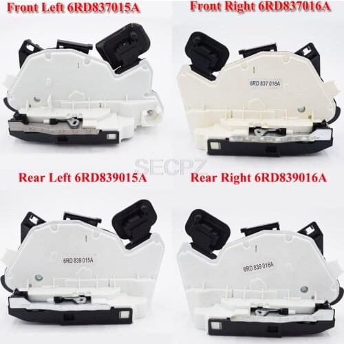 Door Lock Actuator Front Rear Left Right Side Suit For VW Golf MK6 MK7 Passat B7 Polo Skoda Yeti 6RD837015A 6RD837016A