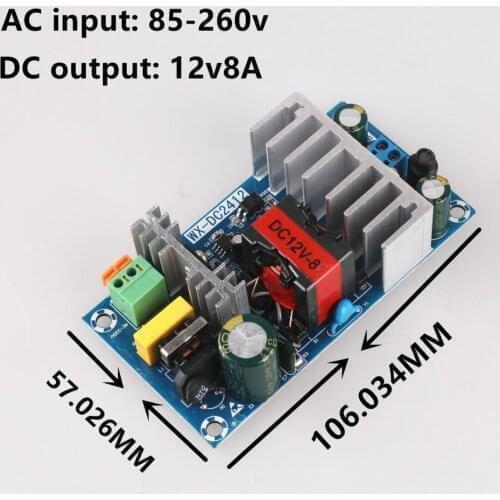 High-power Industrial Power Module Bare Board Switching Power Supply Board DC Power Module WX-DC2416 12V8A