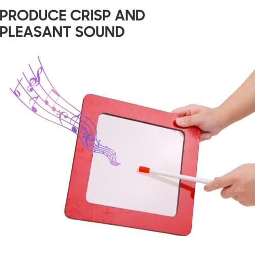 Rectangle Percussion Drum Frame Drum Hand Drum for Multi-Shaped Frame Drums with Stick