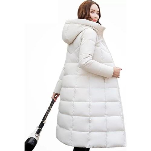 Plus Size 6XL winter jacket women hooded long parkas winter coat women wadded jacket outerwear thicken down cotton-padded jacket