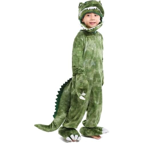 Deluxe Childs Toddler T-Rex Dinosaur Costume Kids Dinosaur Halloween Costume Child Cosplay Animal Party Costume