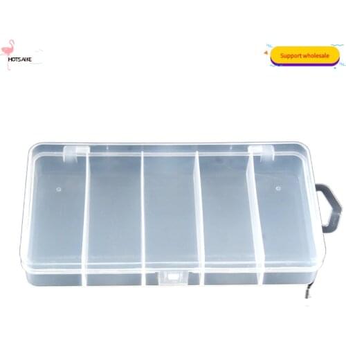 New Arrival Fishing Accessories Box Snap Multiple Compartments Transparent Storage Spomb Fishing Lure Hook Tackle Box