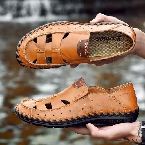 Sandalet Erkek Summer Men Sandals Sandalias Playa Hombre Sport Beach Sandles For Cuero Verano Sandale Homme Ete Zandalias