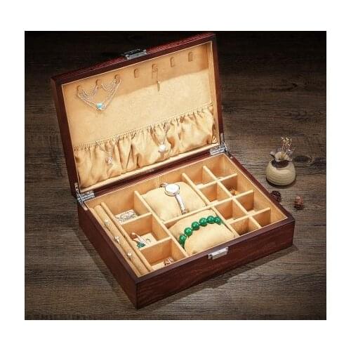 Fashin wood jewelry box watch box organiser box jewerly organizer storage boxes home organizer for home MSSH022