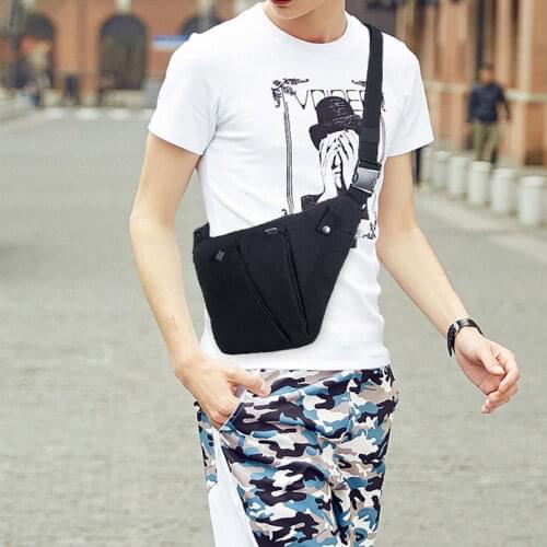 Multifunctional Tactical Chest Bags Storage Gun Bag Holster Mens Anti-theft Left Right Traveling Hunting Shoulder Bag