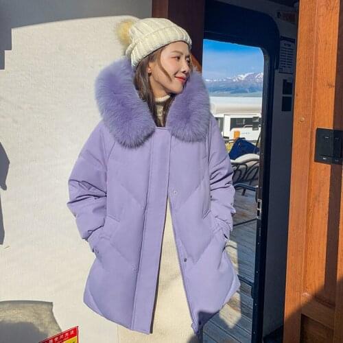 Warm Solid Thicken Women Winter Short Jacket Casual Fur Collar Hooded Cotton Padded Coat for Female Quilted Loose Cotton Parkas